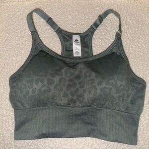 Stylish Gray Sports Bra